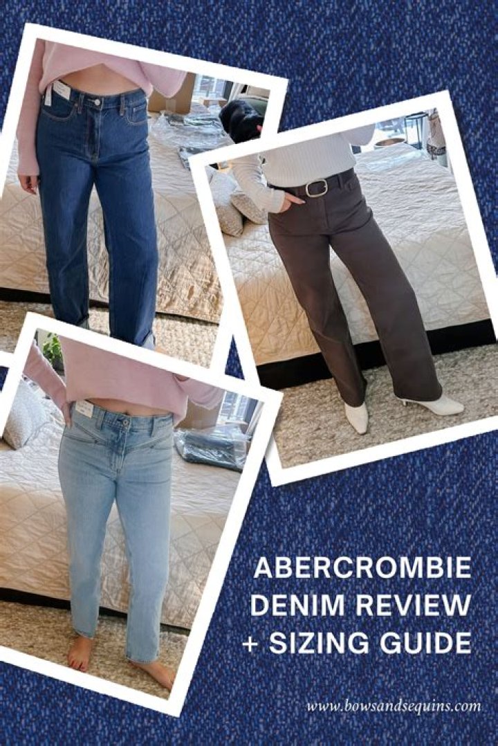 Abercrombie Jeans Sizing - How To Discuss