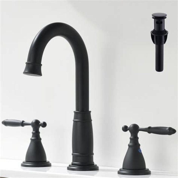 Are black faucets a trend