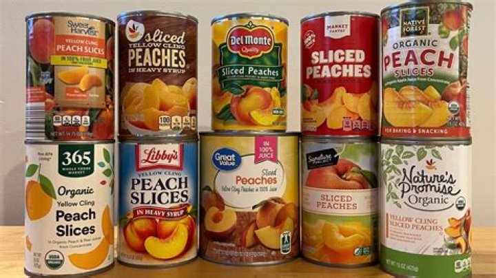 Are canned peaches healthy for you