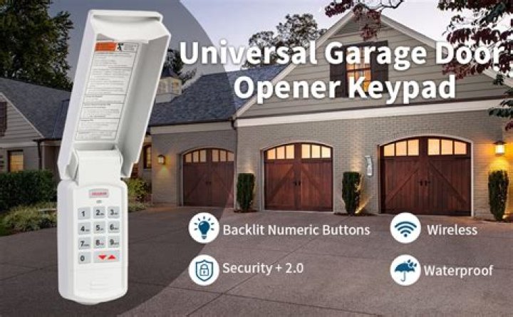 Are garage door keypads Universal