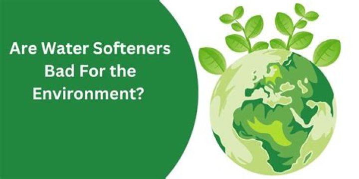 Are salt water softeners bad for the environment
