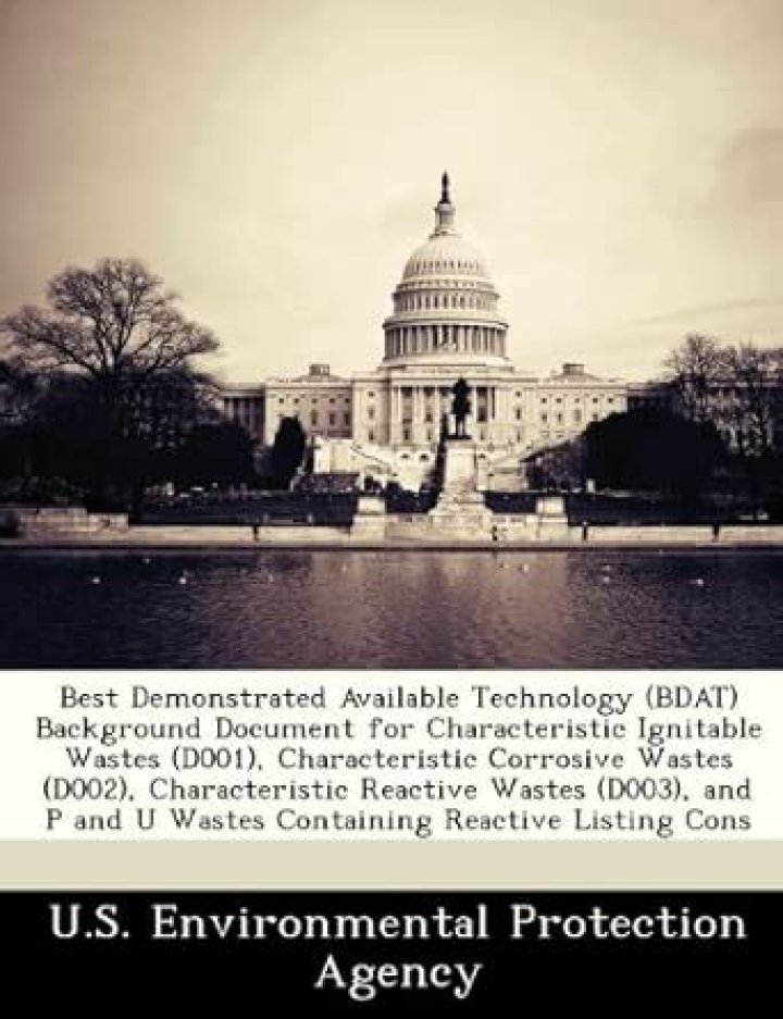 Best demonstrated available technology (BDAT)