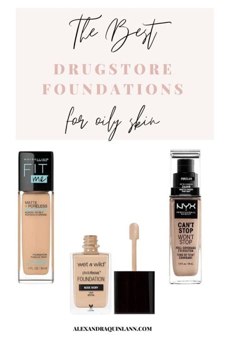 Best drugstore foundation for oily skin