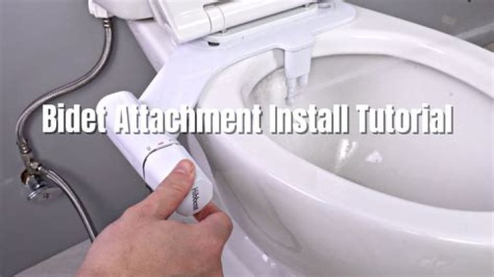 Bidet installation - How To Discuss