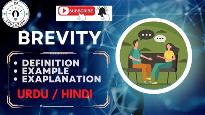 Brevity Definition - How To Discuss