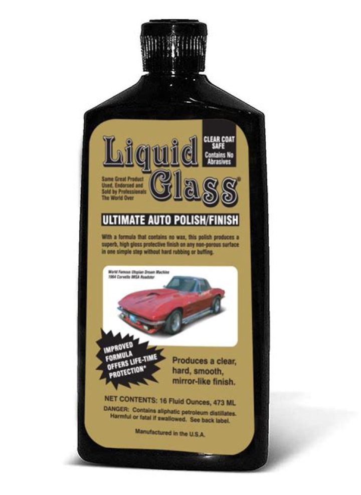 Can car polish be used on glass