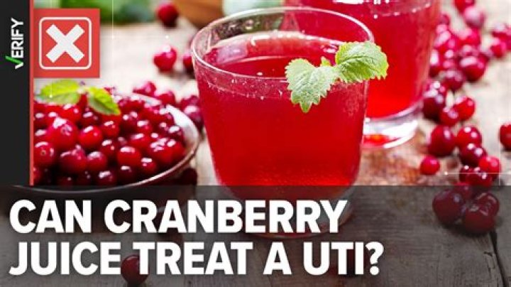 Can cranberry juice prevent UTI
