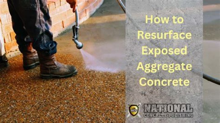 Can exposed aggregate be stained