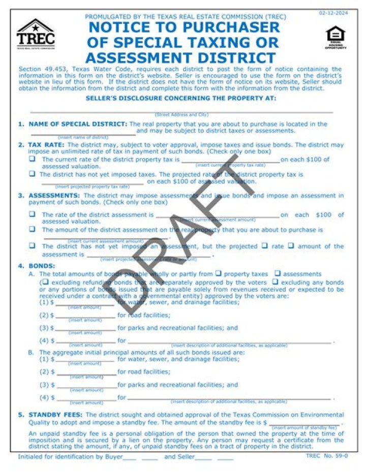 Can the public use TREC forms