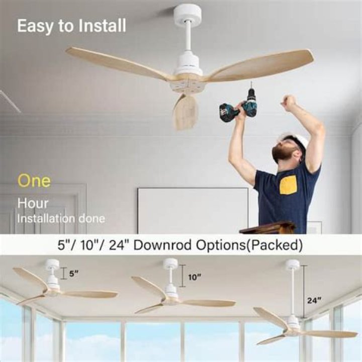 Can you install ceiling fan without downrod