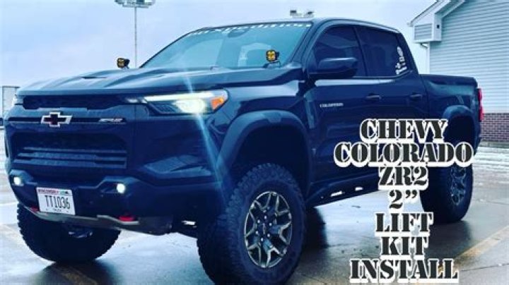 Can you lift a Colorado zr2