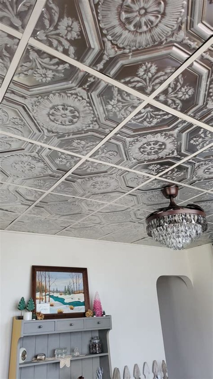 Can you paint tin ceiling tiles