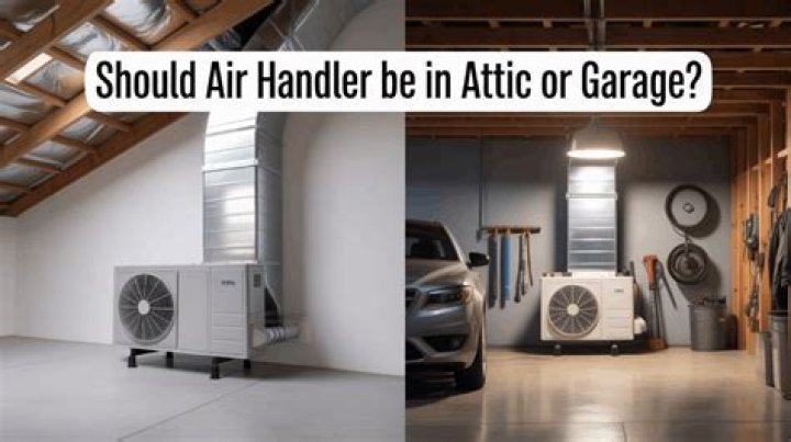Can you put air handler in garage