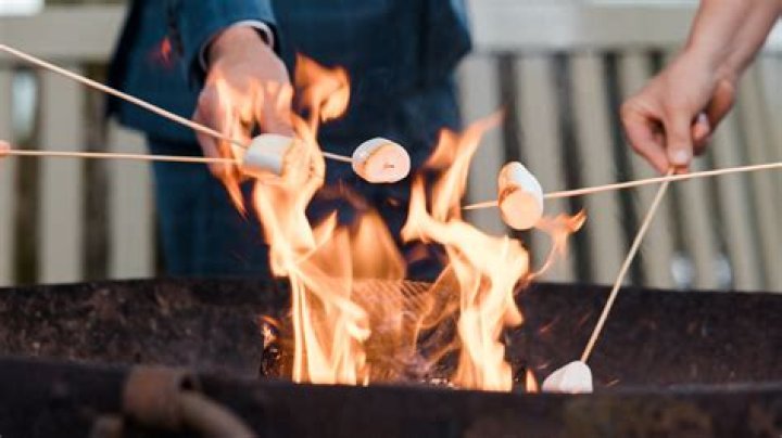 Can you roast marshmallows over gas fire pit