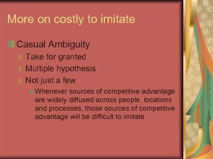Casual ambiguity - How To Discuss