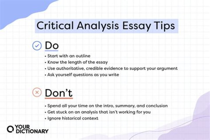 Critical characteristic - How To Discuss