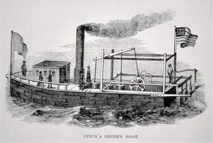 Did John Fitch invent the steamboat