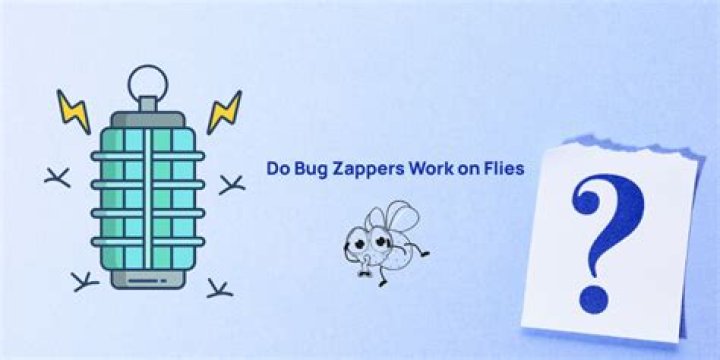 Do UV bug zappers work on flies