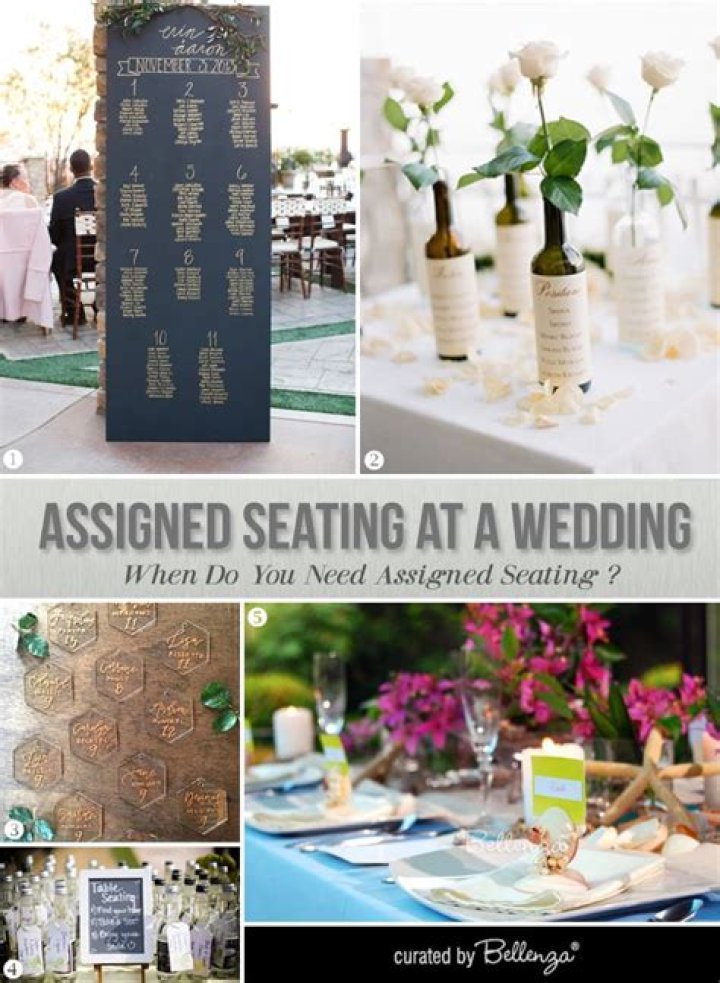 Do you need assigned seating at a wedding