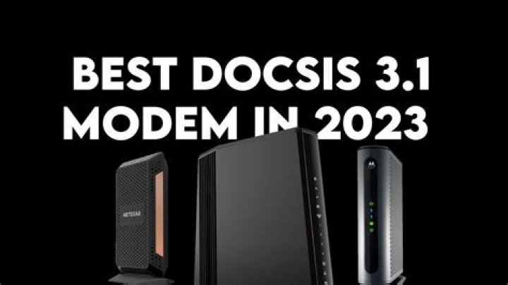 Docsis 3.1 modem router - How To Discuss