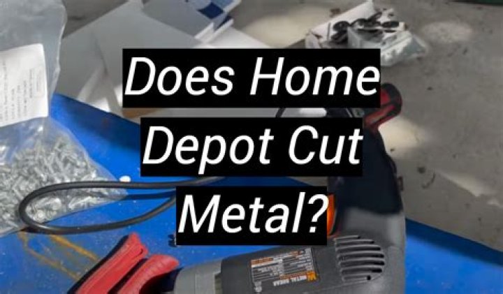 Does Home Depot cut aluminum