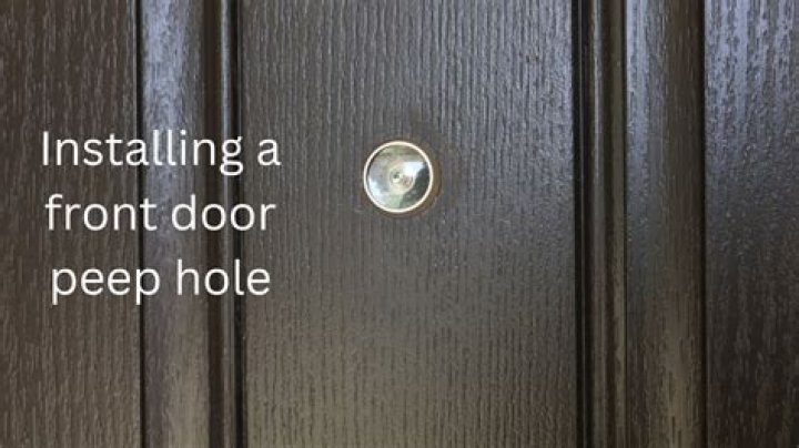 Door peephole - How To Discuss