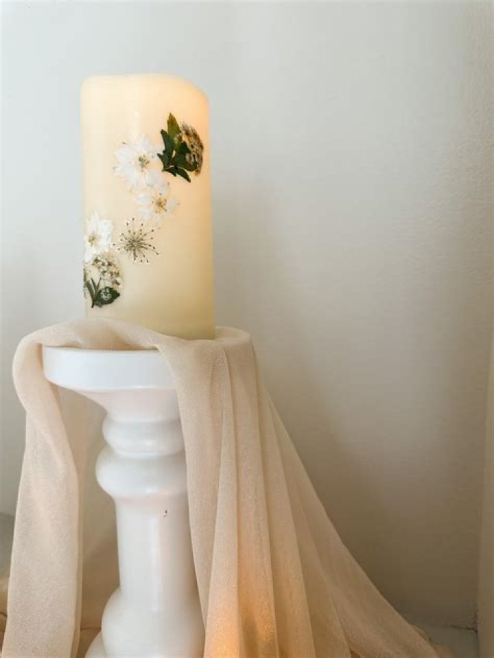 Dried flower candles - How To Discuss