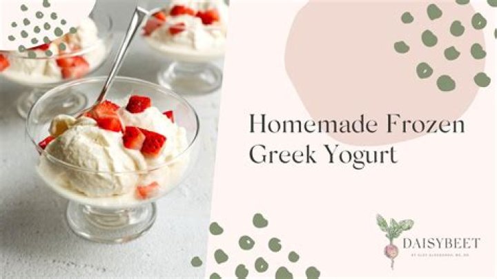 Frozen yogurt nutrition - How To Discuss