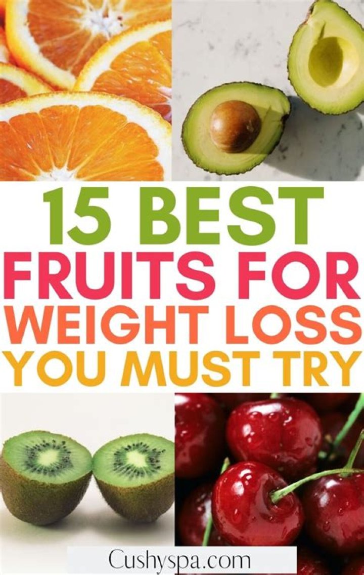 Fruits that help in weight loss