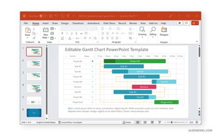 Gantt chart powerpoint - How To Discuss