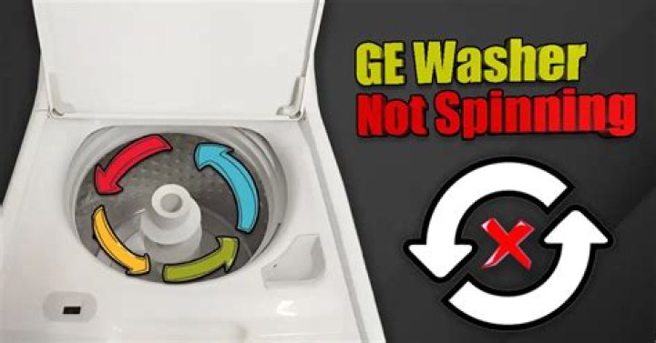 Ge washer not spinning - How To Discuss