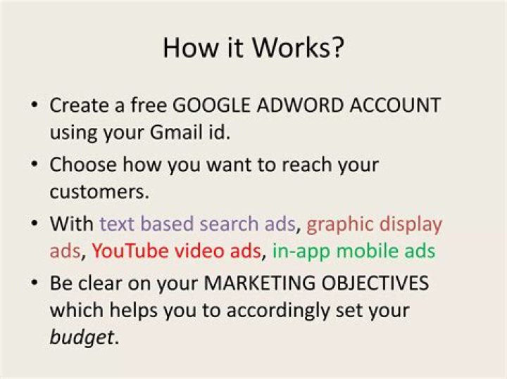 Google AdWords - How To Discuss