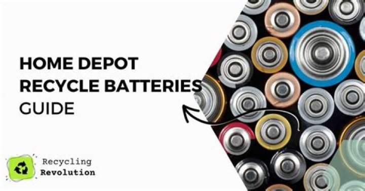 Home Depot Battery Recycling - How To Discuss