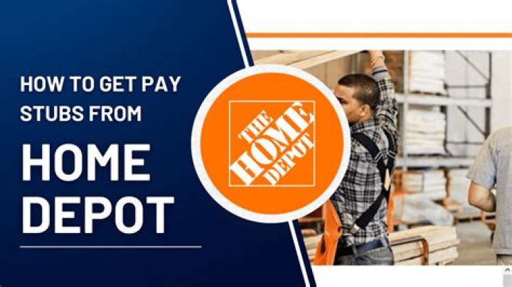 Home Depot Pay Stub - How To Discuss