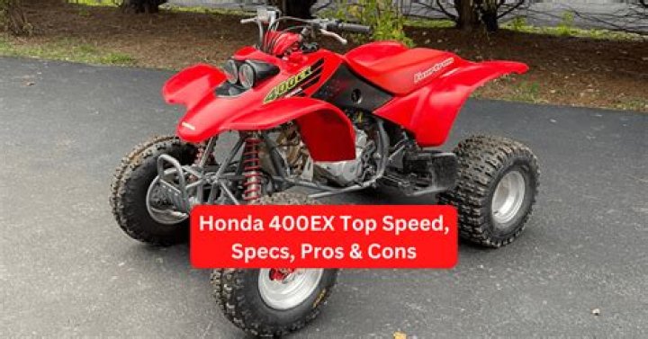 Honda 400ex Top Speed - How To Discuss