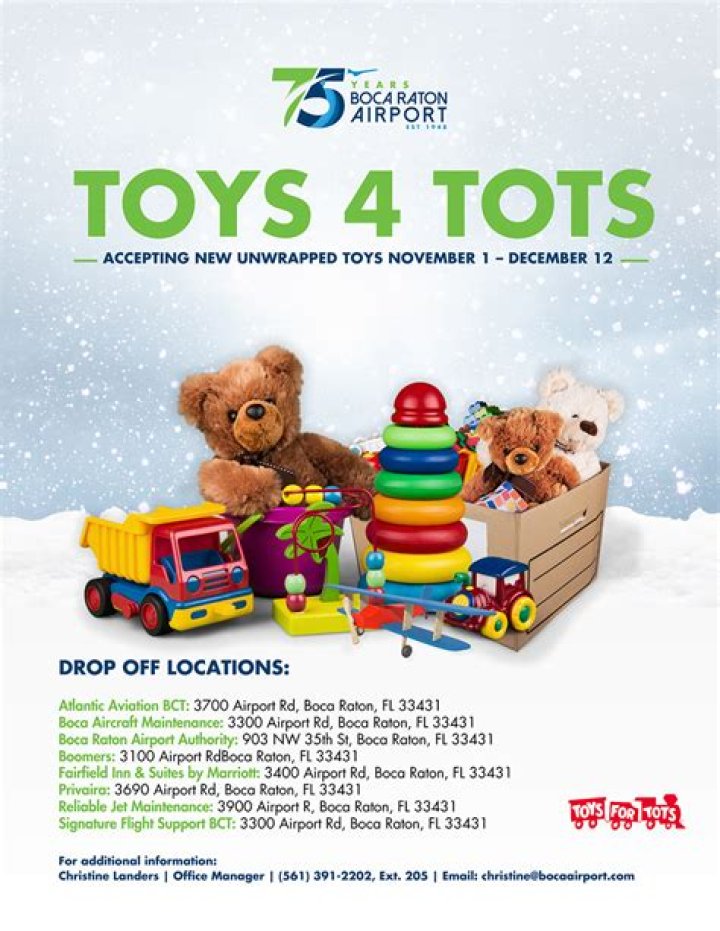 How are the Toys for Tots distributed