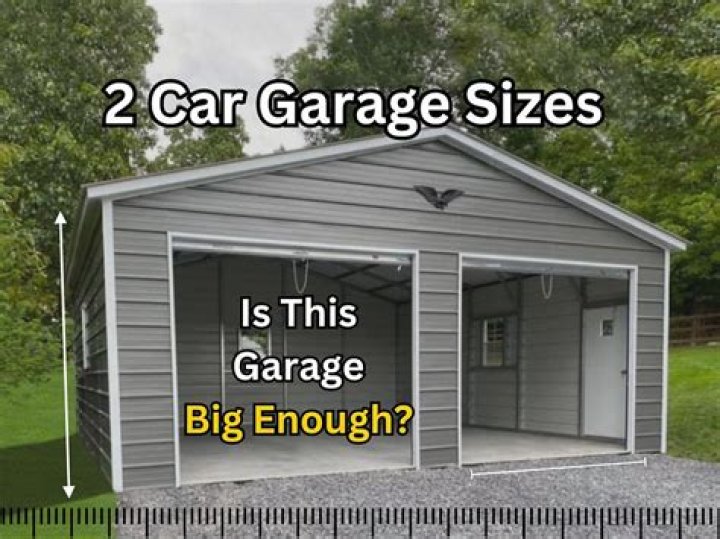 How Big Should a garage be for 3 cars