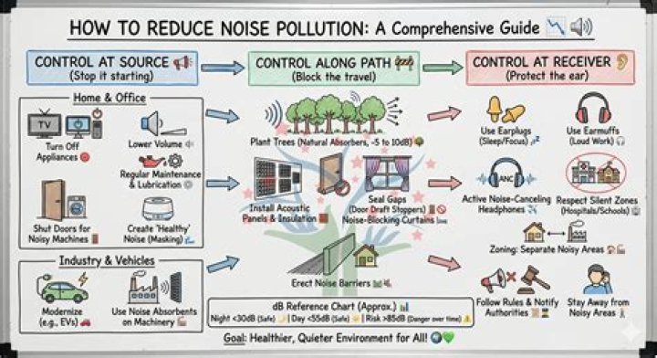 How can manufacturers reduce noise