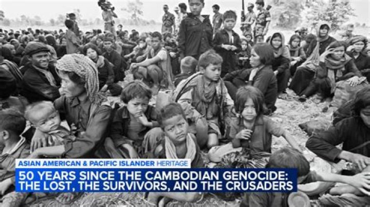 How did the Cambodian genocide end