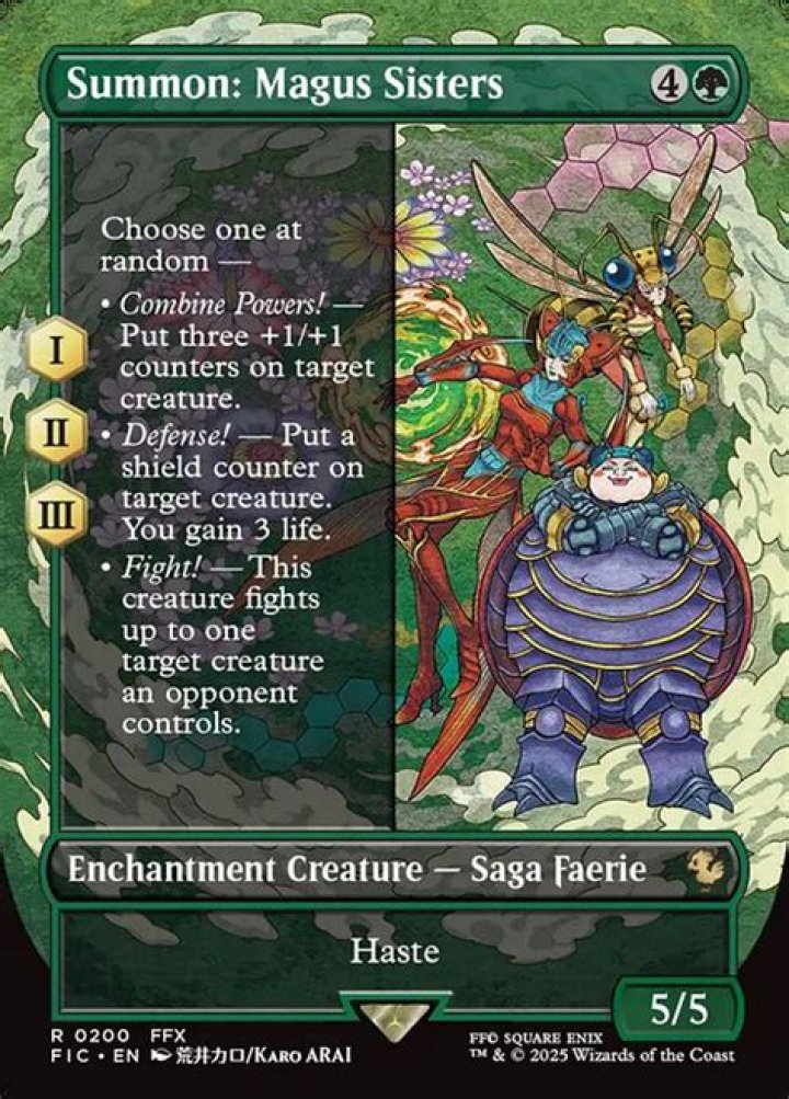 How do I control my Magus Sisters