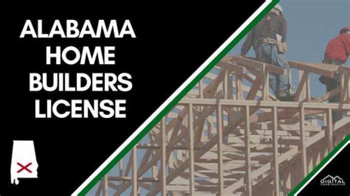 How do I get an Alabama home builders license