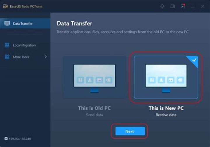 How do I transfer data to Azure