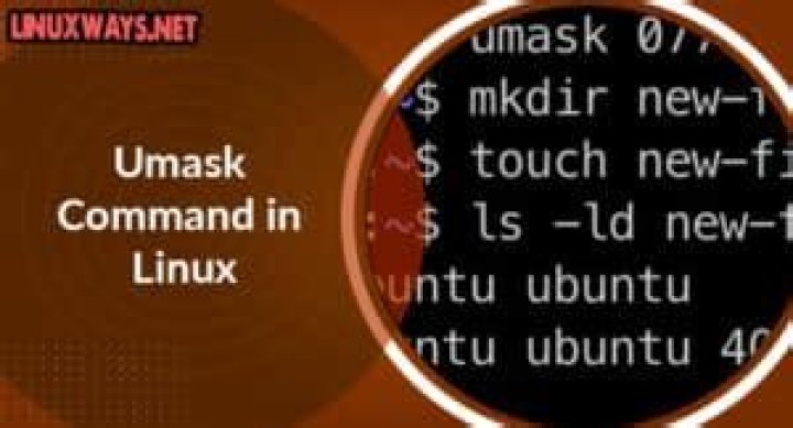 How do I use the umask command in Linux