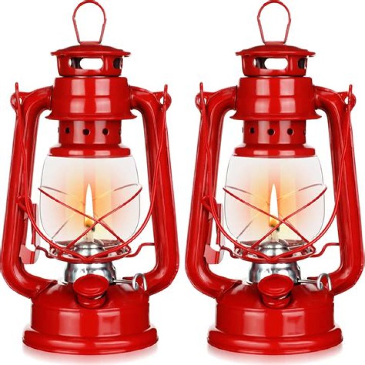 How do you clean an old kerosene lamp