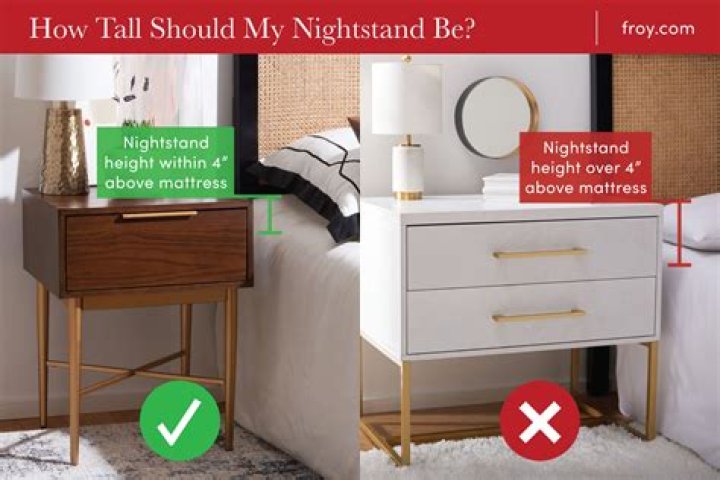 How do you connect nightstands to bed