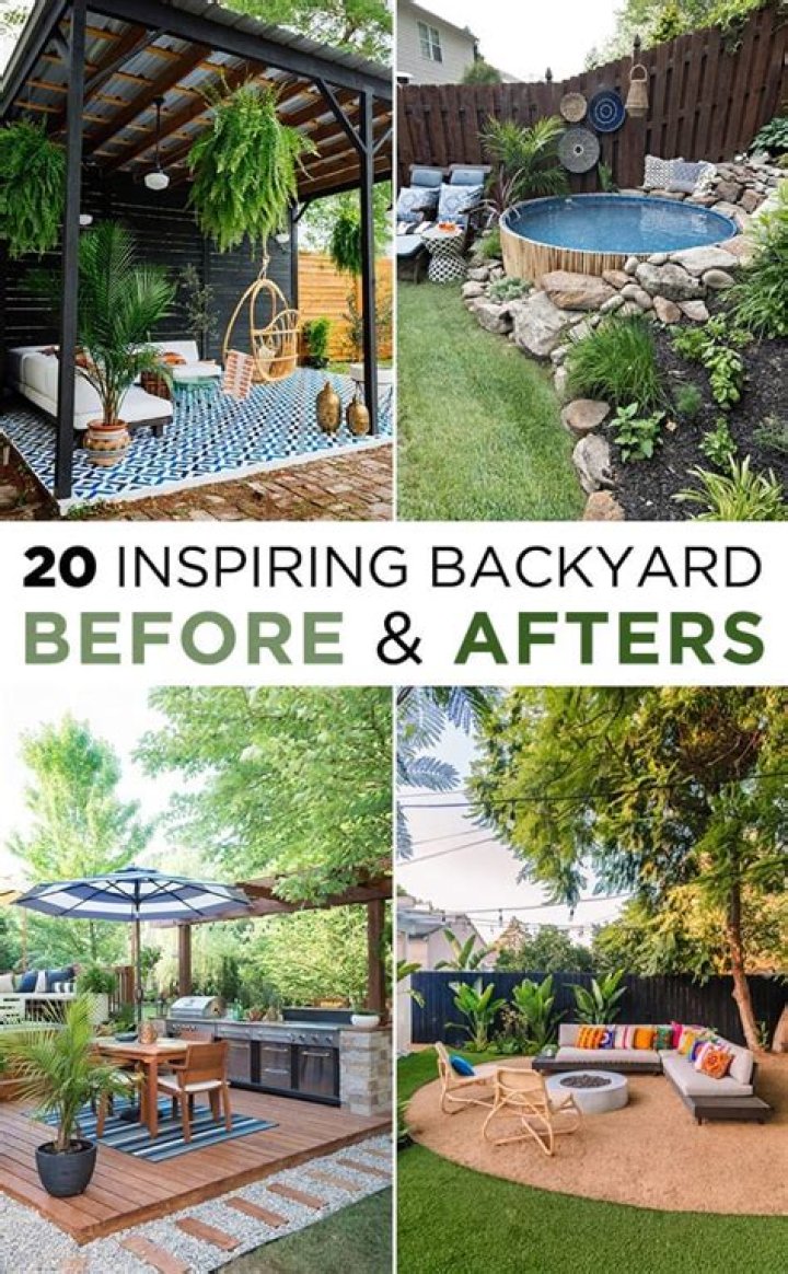 How do you do a backyard makeover