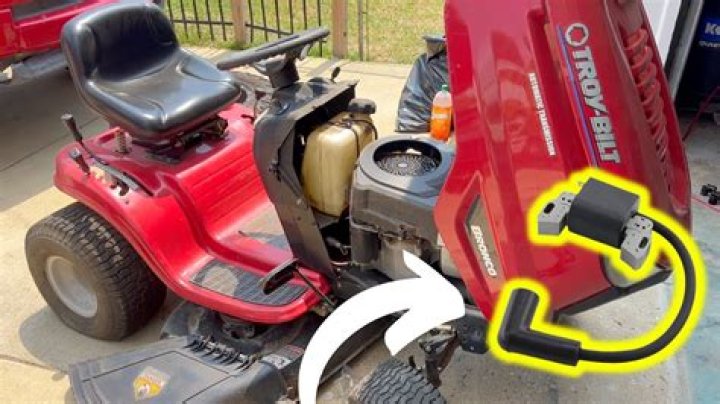 How do you fix an ignition coil on a lawn mower
