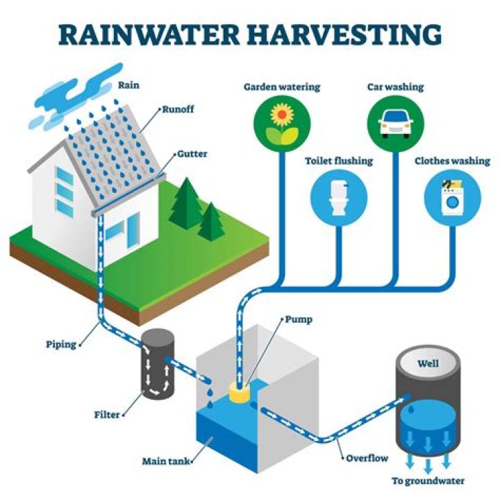 How do you make a rainwater collection system