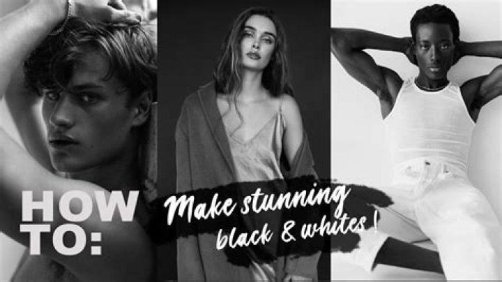 How do you make something black and white on gimp