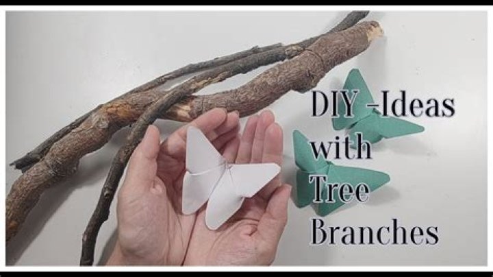 How do you make things out of tree branches